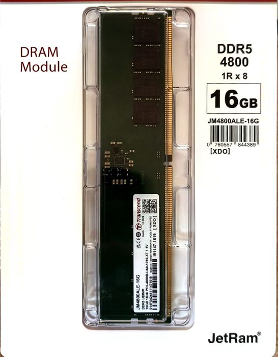 Ram DDR5 16GB Рам ДДР5 16ГБ
