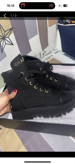Ботинки демисезон chanel