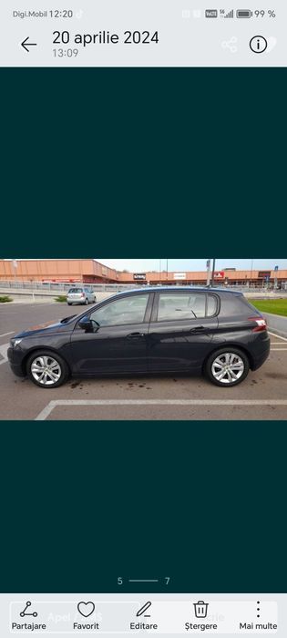 Vând Peugeot 308. 1.6 HDI
