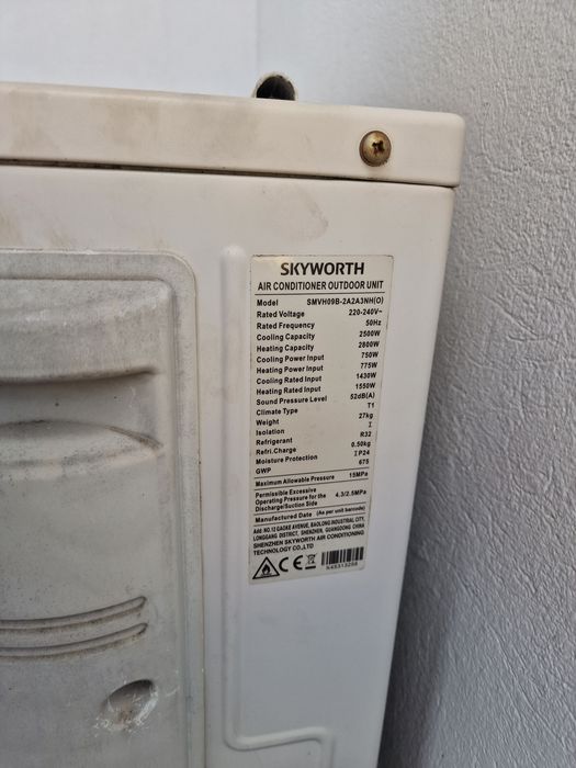 Aparat aer condiționat SkyWorth 9000BTU