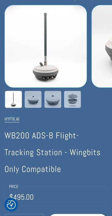 WB200 ADS-B Flight-Tracking Station - Wingbits crypto