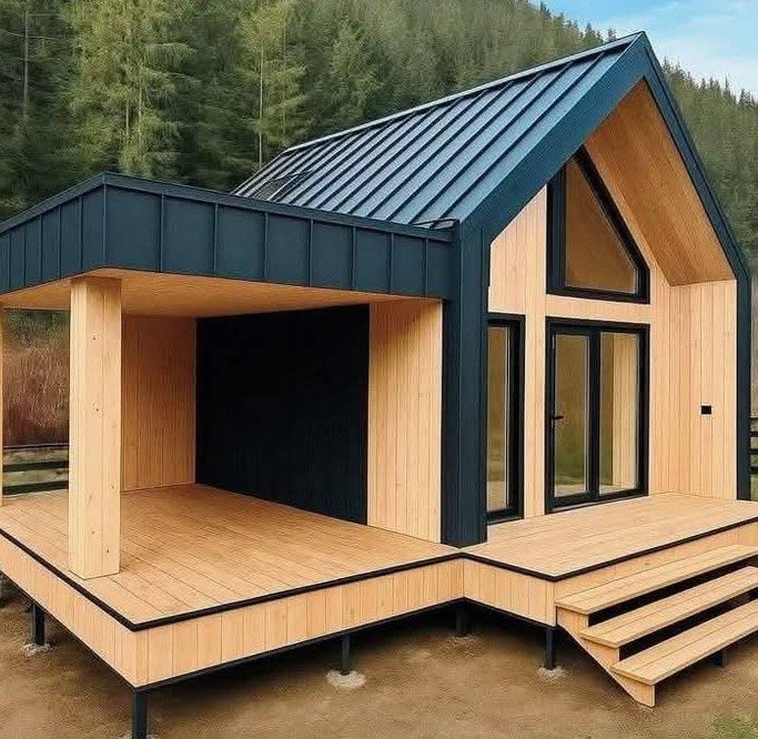 Vând cabane de lemn