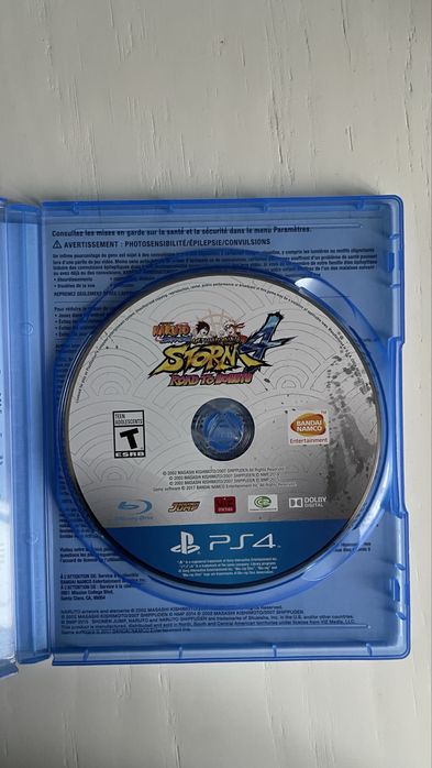 Игра для PlayStation 4 Naruto shipuden ultimate ninja storm 4