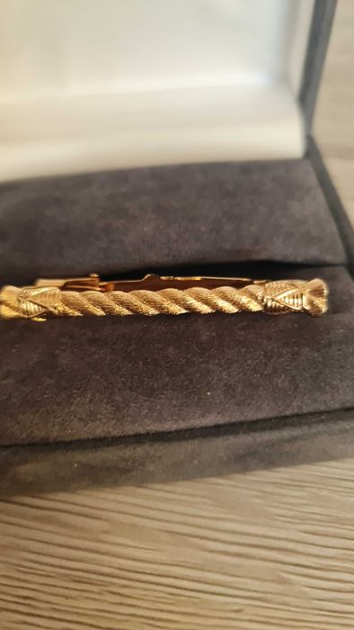 Ретро щипки за вратовръзка Cristian Dior made in Germany