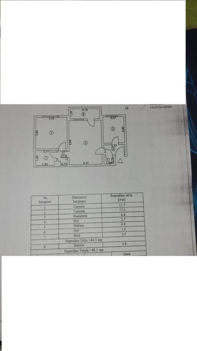 C. Galati Maternitate 2 cam cf I sd etaj intermediar