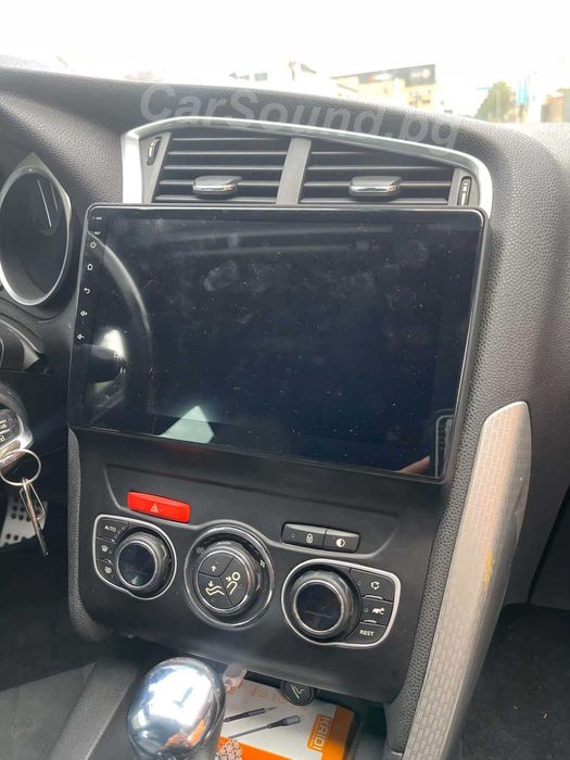 Citroen C4 C4L - 10.1" Android Мултимедия Ситроен Ц4 Навигация Андроид