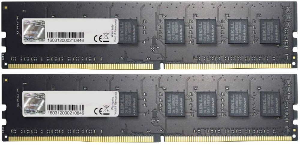 RAM 16GB 2x8gb RAM G.SKILL Value 2133Mhz DDR4 за компютър