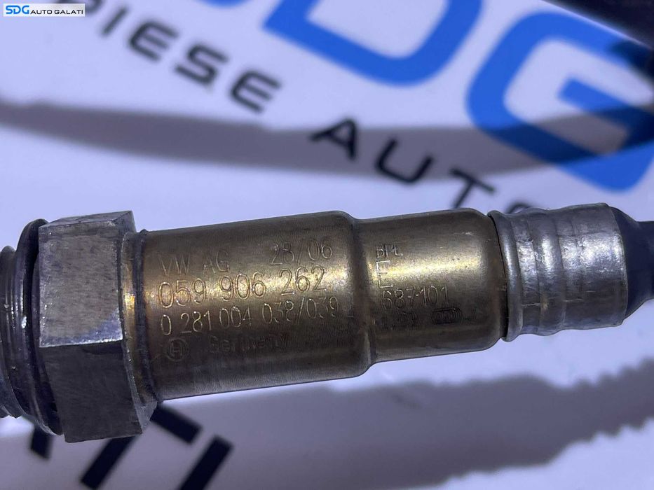 Senzor Sonda Lambda 6 Pini Mufa Audi A4 B7 3.0 TDI ASB BKN 2005 – 2008 Cod 059906262E 0281004038 [AV1403]