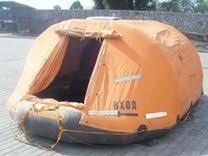 палатка-плот спасательный.