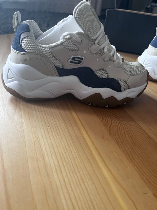 Кроссовки кожаные