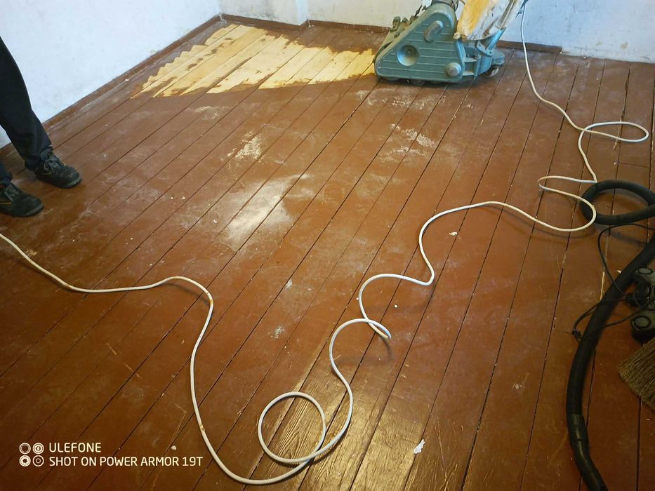 Циклене,фугиране, лакиране на паркет и дюшеме