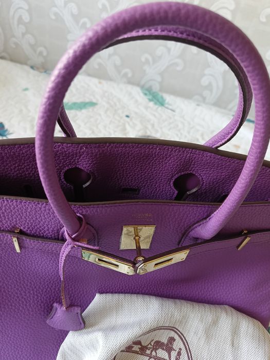 Сумка Hermes  натуральная кожа