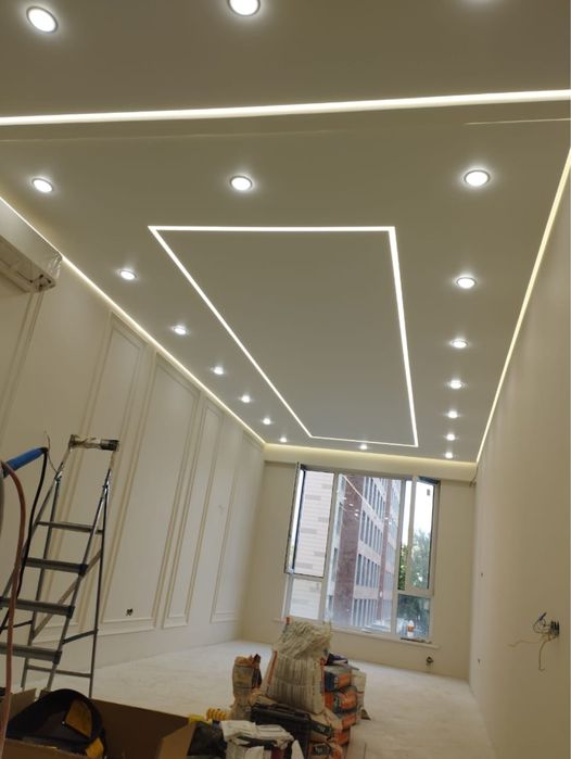 Натяжные потолки