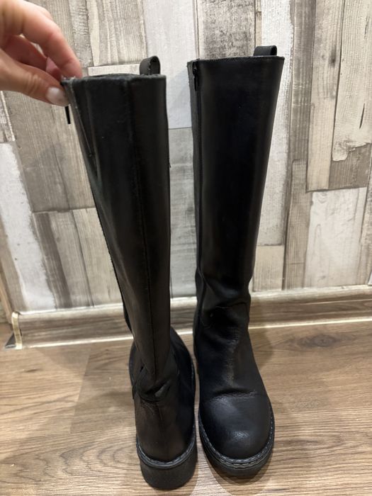 Ботуши естествена кожа 36 номер