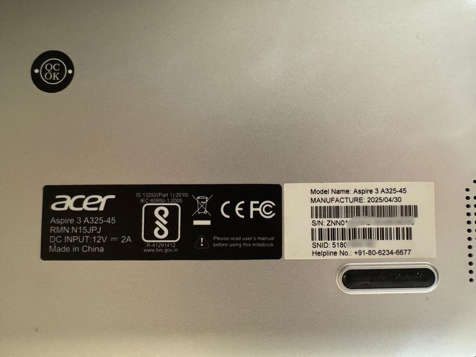 Ноутбук acer aspire 3 торг
