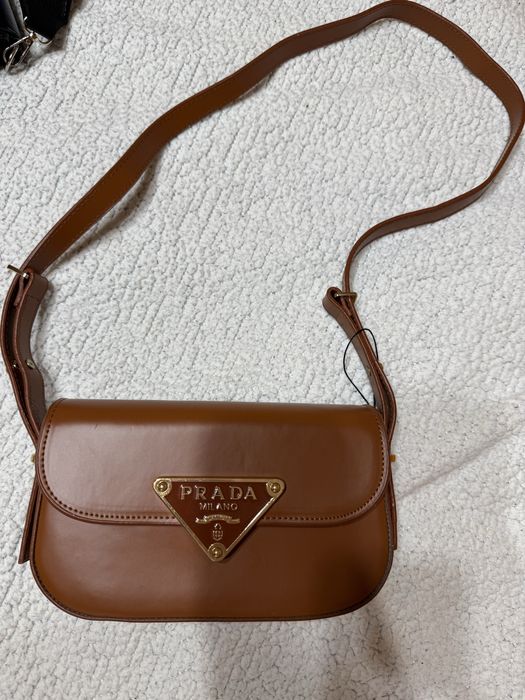 Кафява чанта - Prada