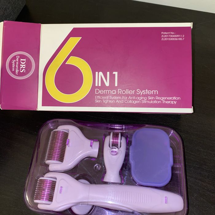 Derma roller microneedling
