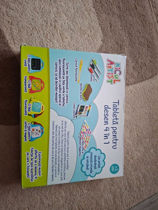 Jocuri Tableta desen 4 in 1 si 2xMicul imbatabil-intrebari&raspunsuri in imagini