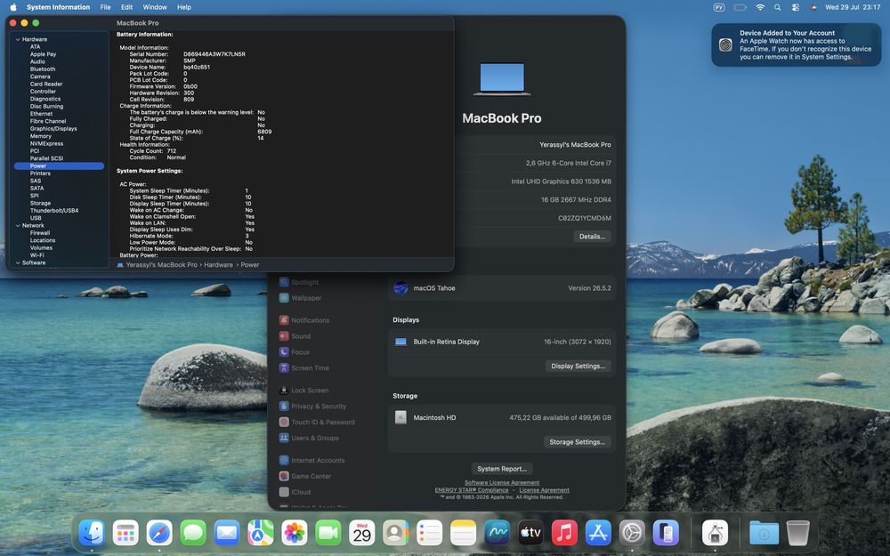 Macbook Pro 16 в хорошем состоянии