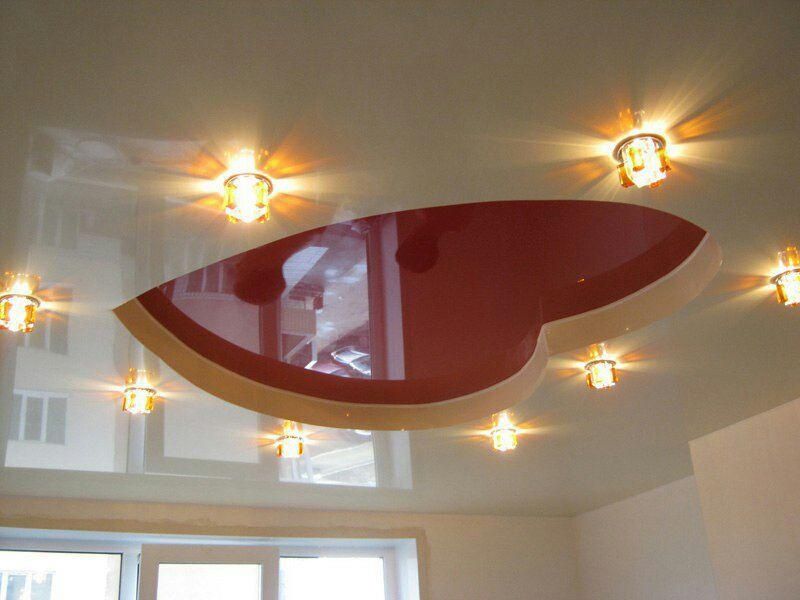 Натяжные потолки в ассортименте