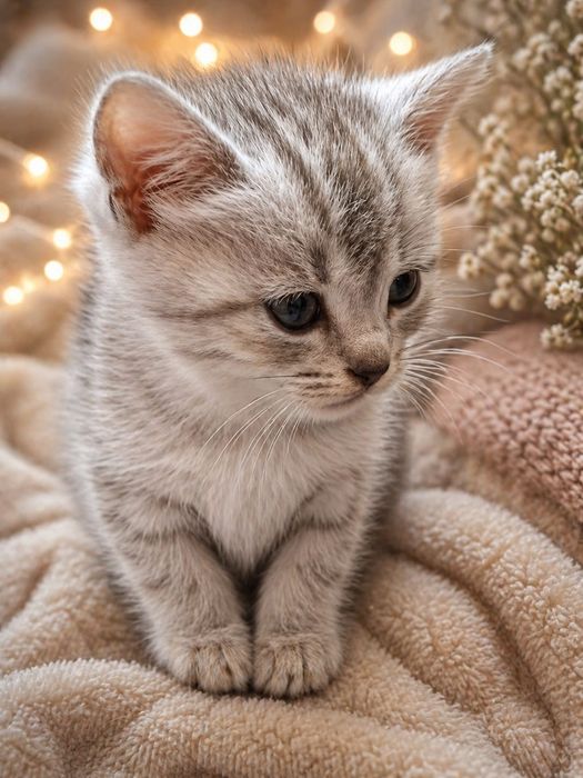 Шотландский котенок