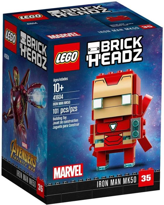 Lego 41604 - BrickHeadz Iron Man - NOU Sigilat ORIGINAL