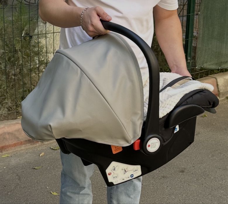 Коляска 3в1 luxmom. В идеальном состоянии