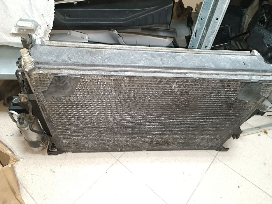 Комплект воден радиатор и радиатор за климатик за Volvo XC70, 2.4T