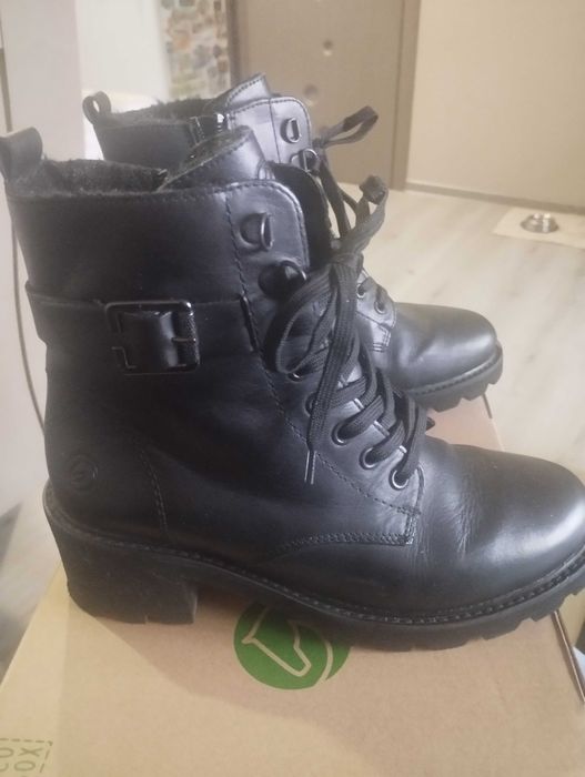 Дамски боти от телешка кожа