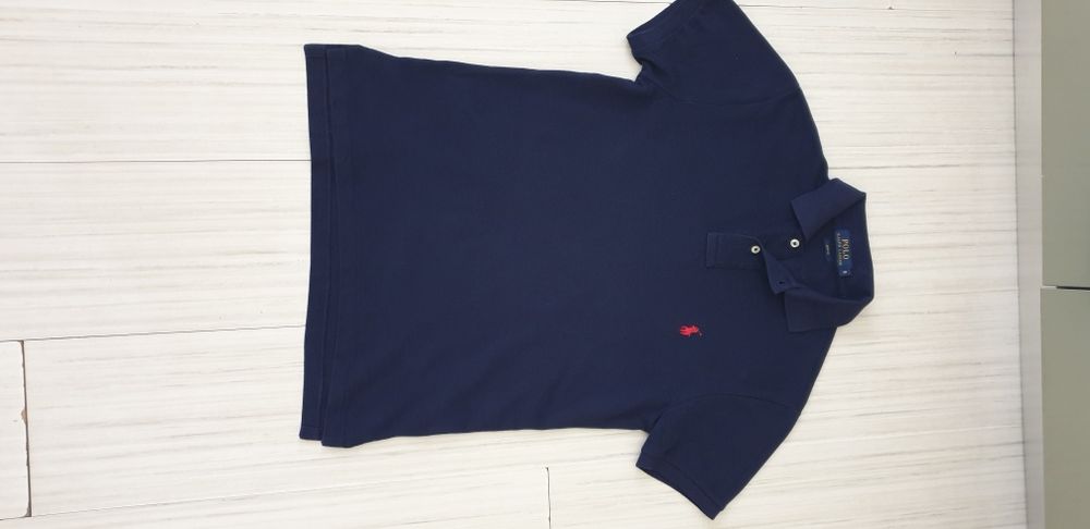 POLO Ralph Lauren Pique Cotton Slim Fit / S / ОРИГИНАЛ! Мъжка Тениска!