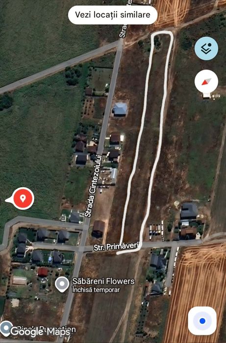 Vând teren Săbăreni