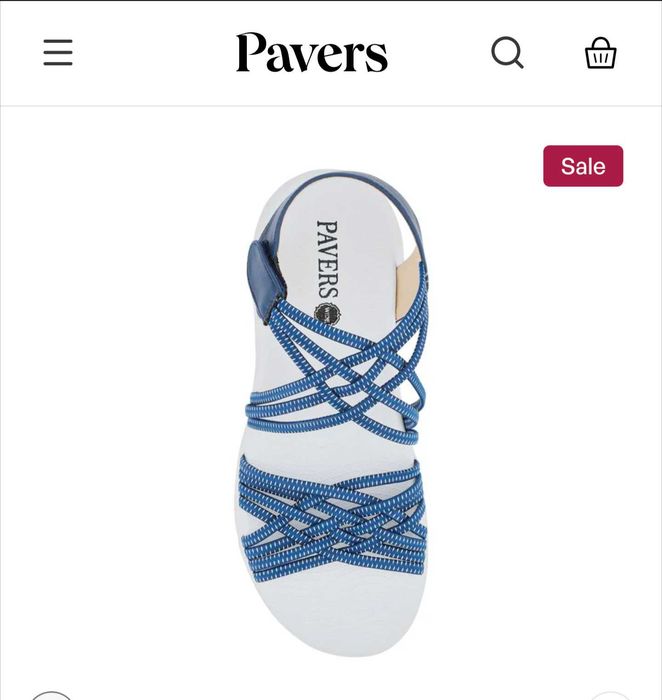 Нови сандали на Pavers N:38