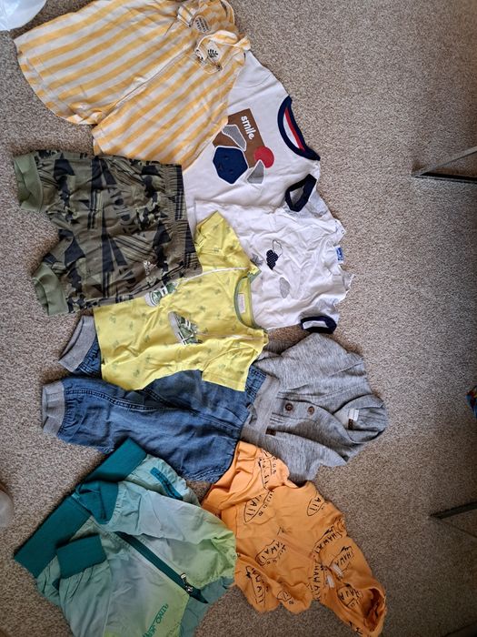 Дрешки за момче Mayoral,Okaidi,Adidas размери 68,74,80