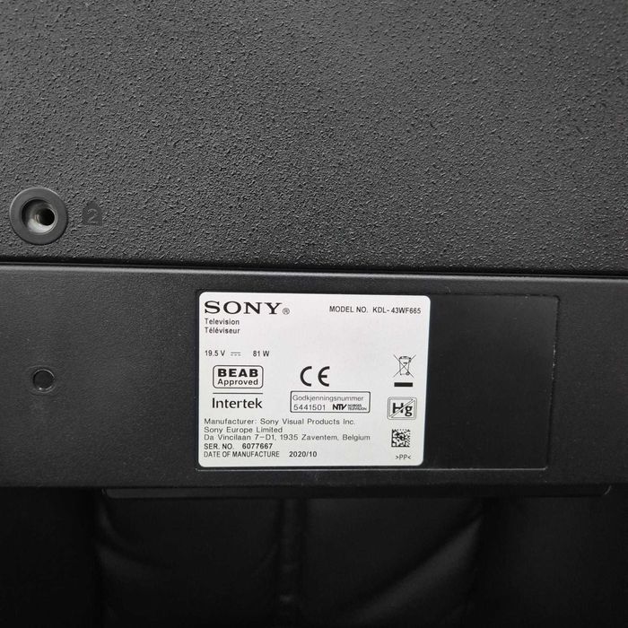 Televizor Sony Bravia KDL-43WF665 SPART pt pieste Zeus Amanet Rahova