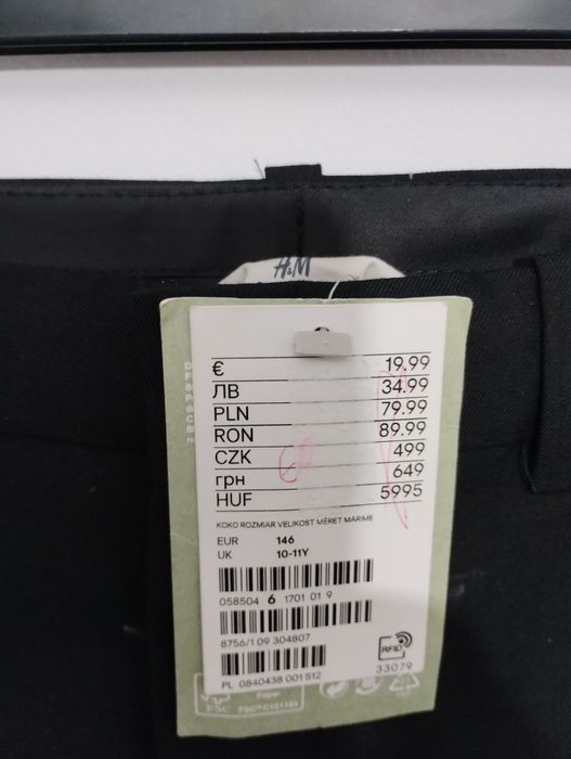 Pantaloni fashion H&M