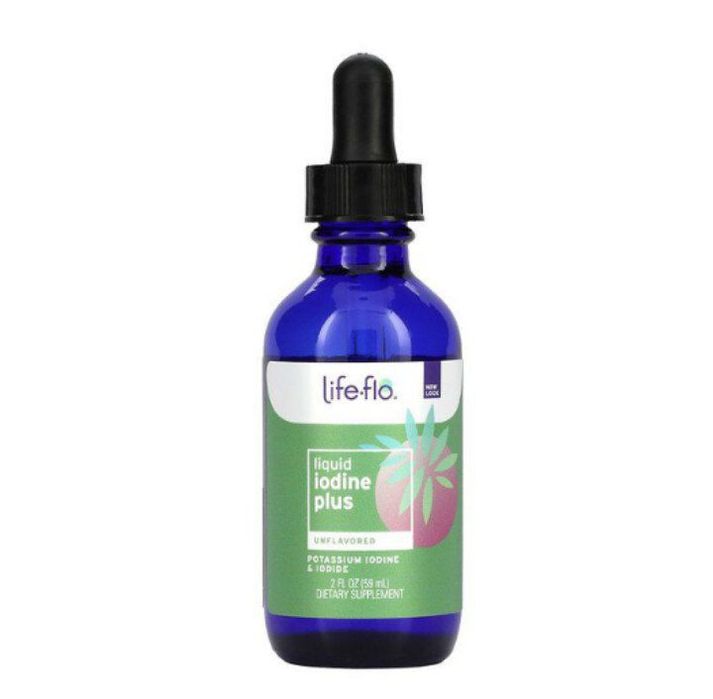 Йод жидкий в каплях из США.