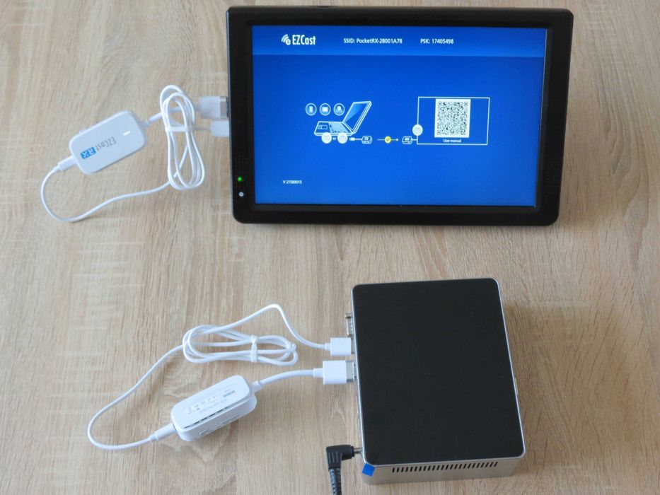 EZCast Pocket Wireless Display HDMI version Transmitter and Receiver