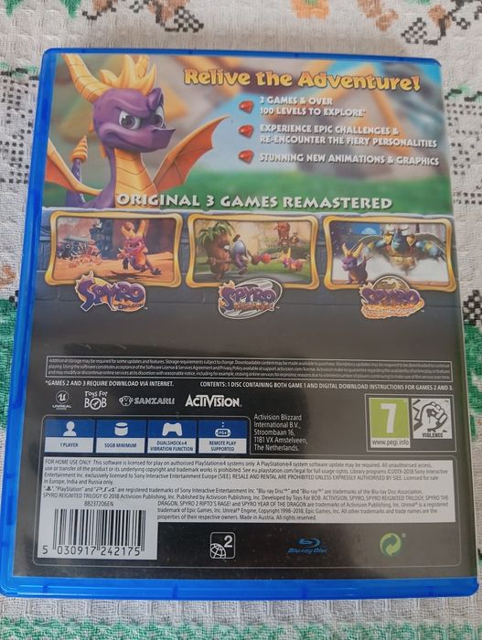 Spyro:Reignited Trilogi