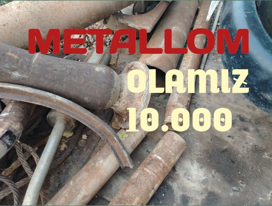 Metalolom metallom qabul qilamiz 24/7 Toshkent shaxar buylab