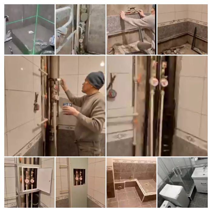 Кафельщик, сантехник.