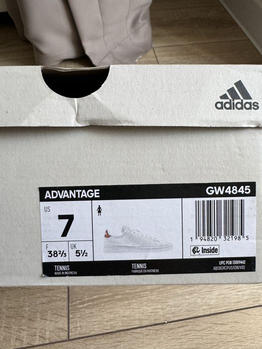 Кеды Adidas кожаные