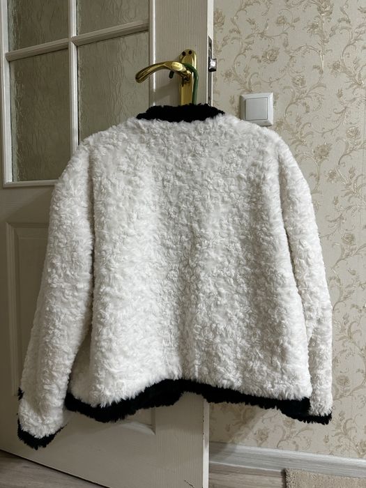 Пиджак мех ,теплый