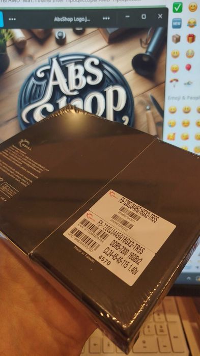 New DDR5 G.SKILL Trident Z Royal Silver 32GB (2 x 16GB) 7200mt/s CL34.