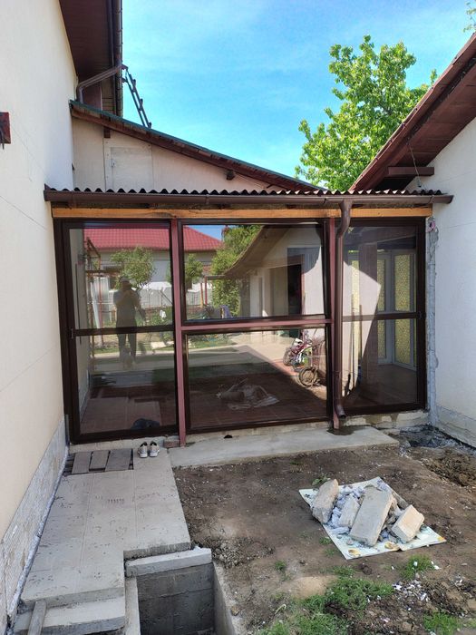 Geam termopan pentru verandă