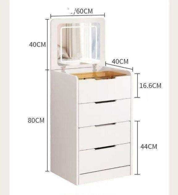 Шкаф для хранения вещей, встроенный стол, домашний туалетный столик