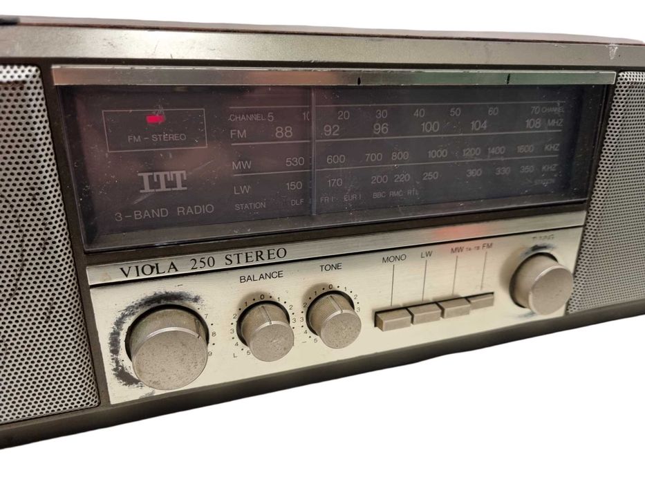 Radio tuner vintage ITT Viola 250 Stereo