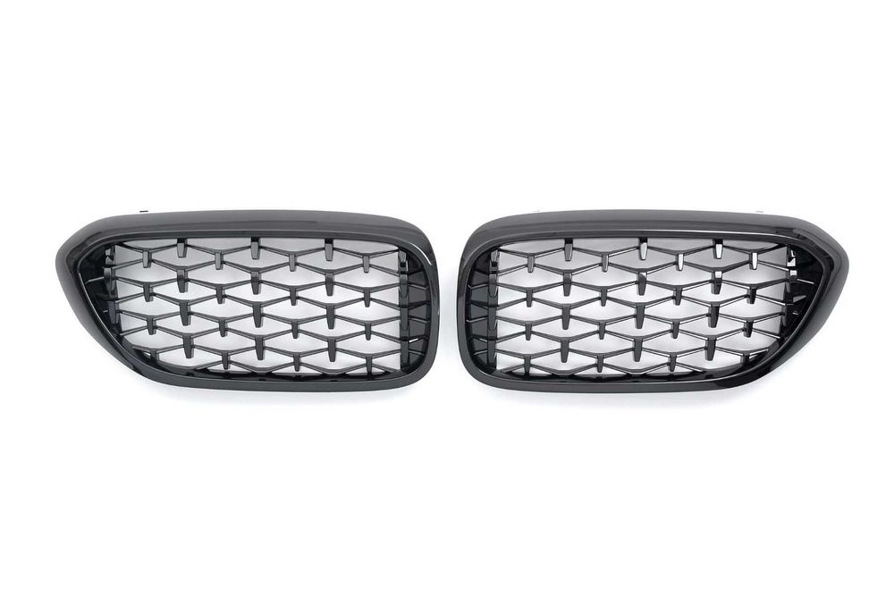 Grile Grila Diamond Nari M Duble BMW G30 G31 2017-2020, Negru Lucios