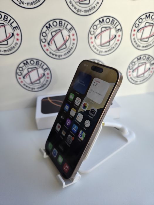 iPhone 16 Pro 100% Baterie - Impecabil - Garantie