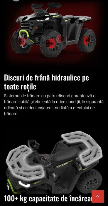 Atv Segway at 5 esp     nou imnatriculabil politie