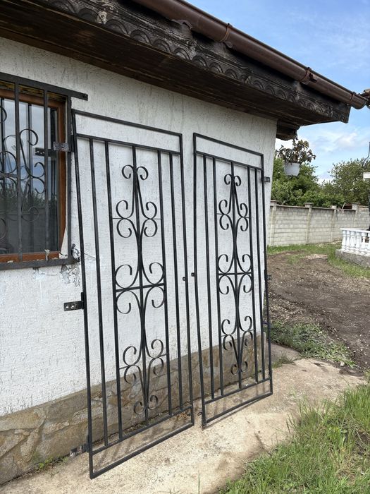Решетка за врата ковано желязо